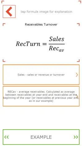 Game screenshot Financial analysis with examples hack