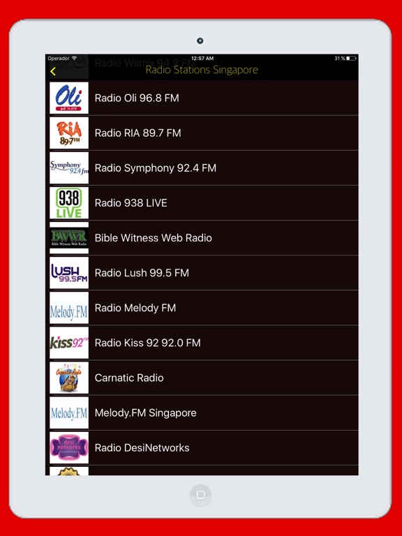Screenshot #6 pour Radio Singapore FM - Best Radio Stations SG Online