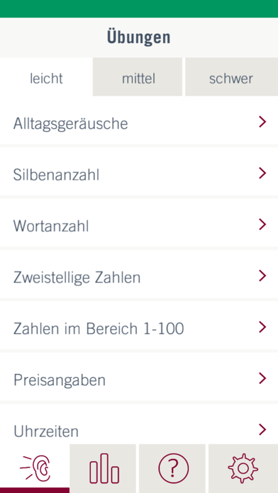 Screenshot #1 pour Asklepios Hörtraining