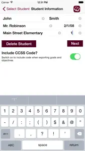 IEP Goals & Objectives with Common Core Standards screenshot #2 for iPhone