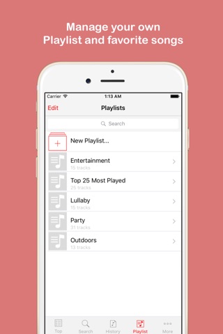 Musica - MP3 Music & Audio Songs Streaming Player and Playlist Manager screenshot 4