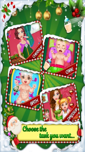 Christmas Mommy & NewBorn Baby - Girls Games Free(圖2)-速報App