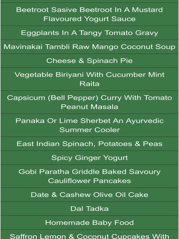 Screenshot #5 pour ayurvedic cook book