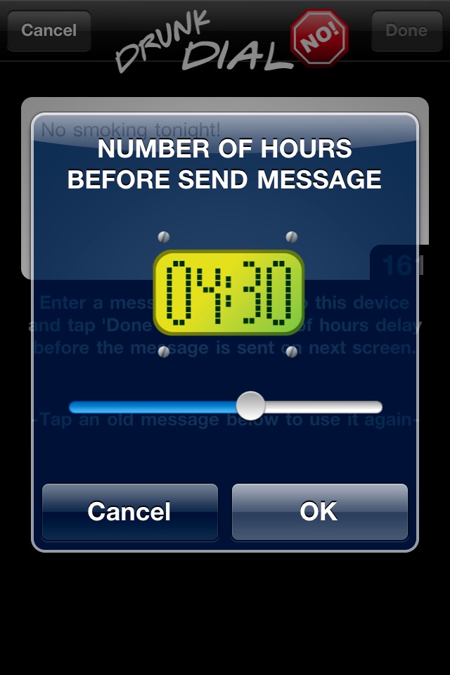 Drunk Dial NO! Block Mistakes! screenshot 3