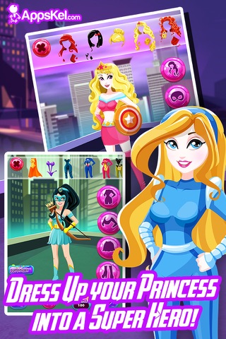 SuperHero Beauty Frenzy 2– Dress Up Games for Free screenshot 4