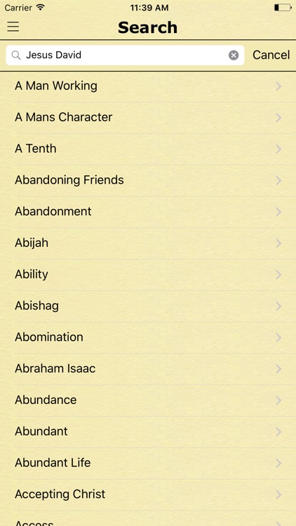 Bible Verses by Topics of the King James Version screenshot-3