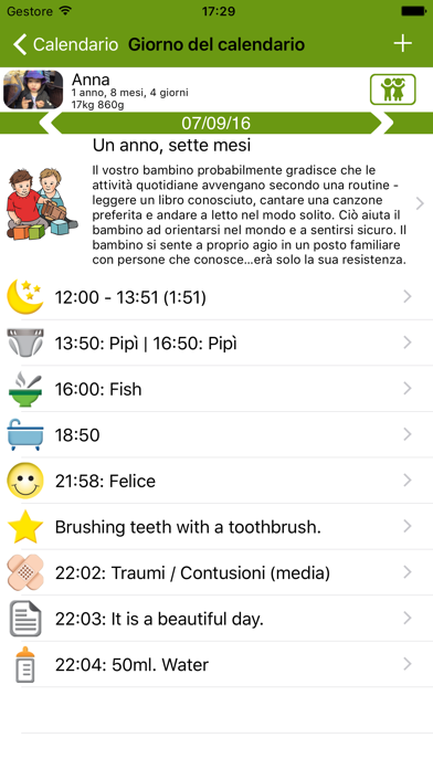 Calendario WomanLog Baby Pro screenshot 2