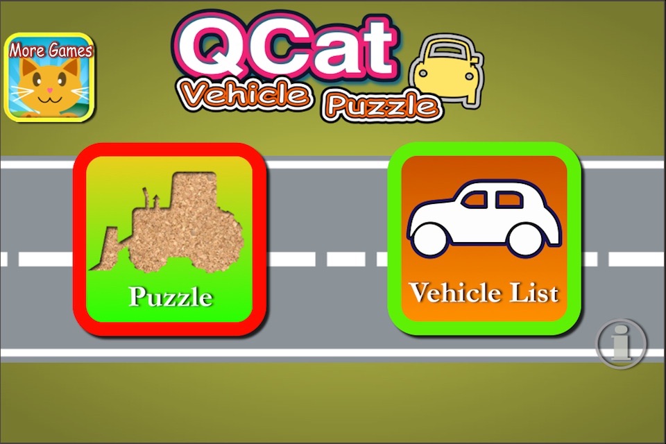 QCat - Vehicle puzzle game screenshot 2