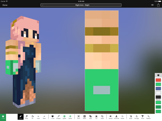 Screenshot #5 pour Minecraft: Skin Studio