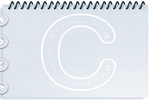 Alphabet writing game screenshot 2