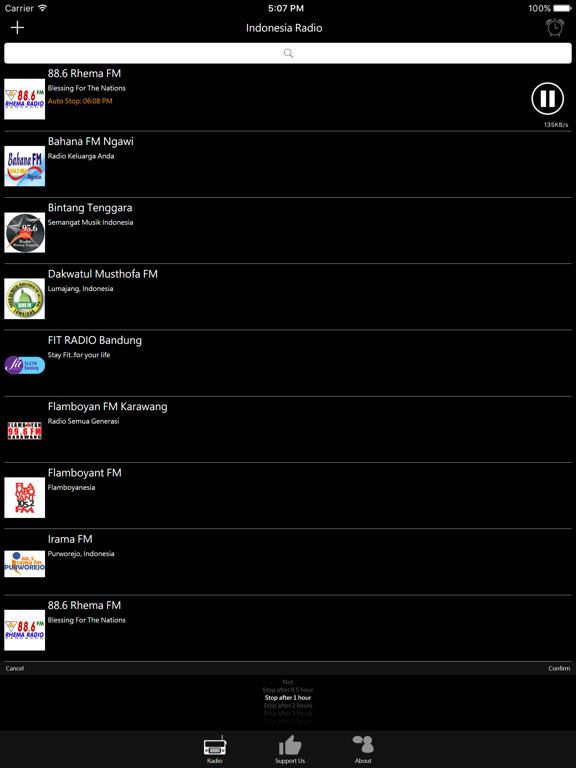 Screenshot #6 pour Indonesian Radio