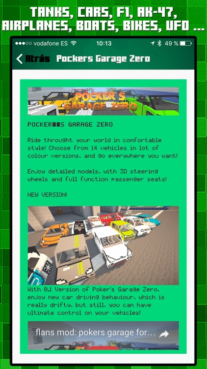 VEHICLES & WEAPONS MODS for Minecraft Pc Guide