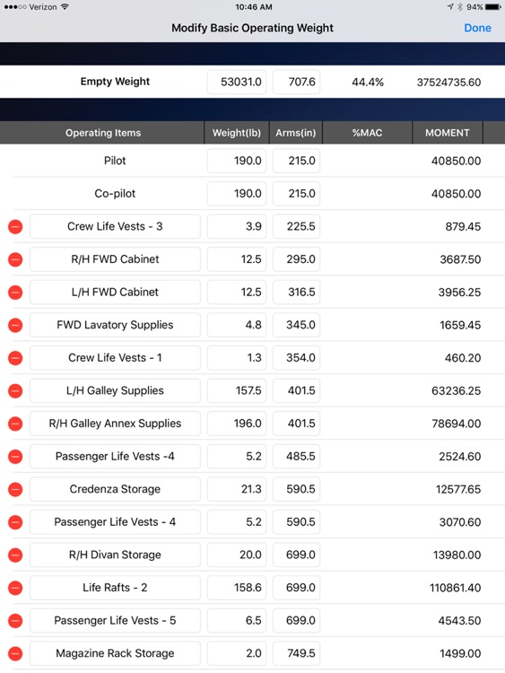 Gulfstream PlaneBalance screenshot-4