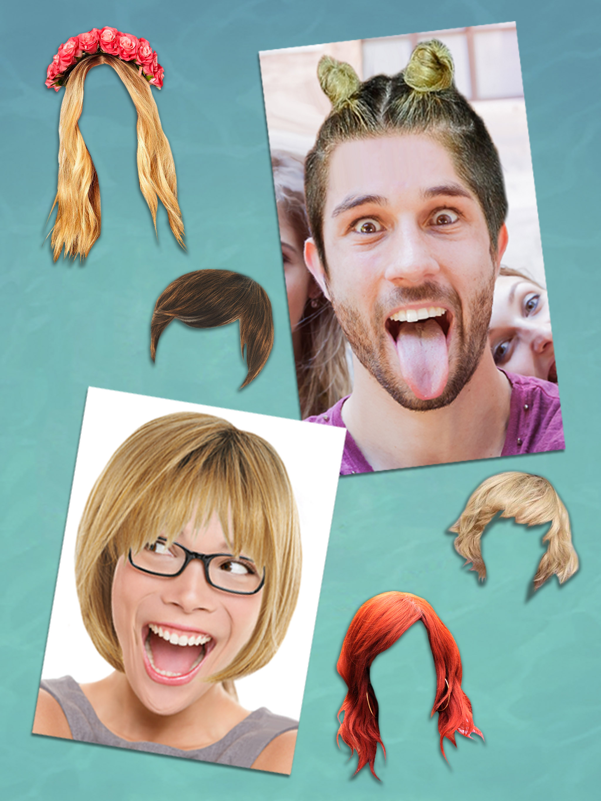 Hairstyles & haircuts - Makeover photo editor