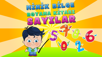 Screenshot #1 pour Sayılar Boyama Kitabı - Minik Bilge Sayıları Boyayarak Öğreniyor