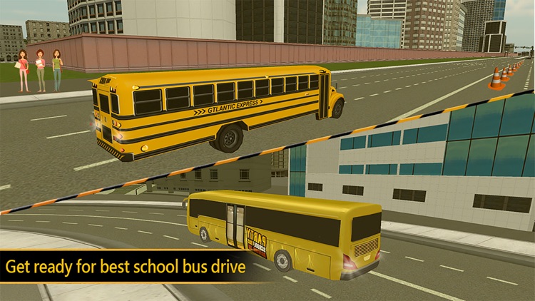 City School Bus Driver - Coach Driving Simulator screenshot-3