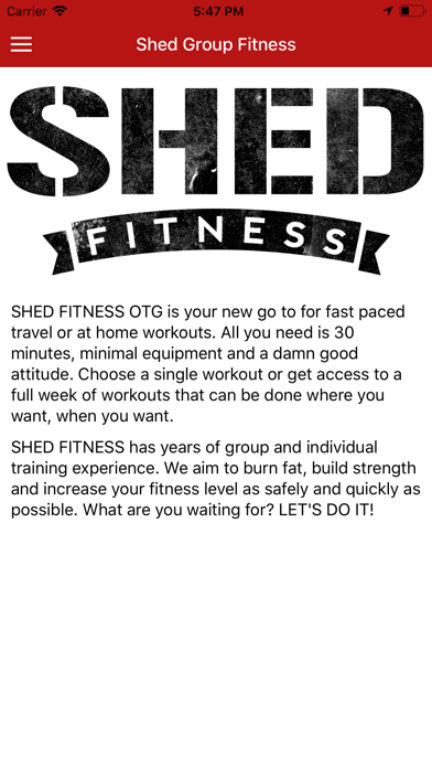 Screenshot #1 pour Shed OTG