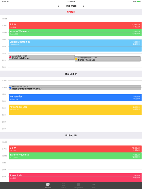 Screenshot #4 pour My Student Planner