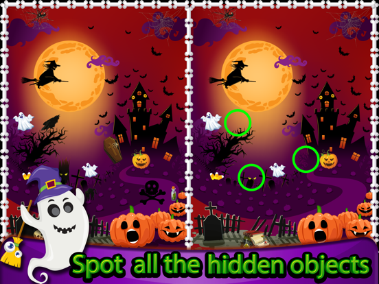 Screenshot #6 pour Find & Spot the Difference:kids Halloween Edition