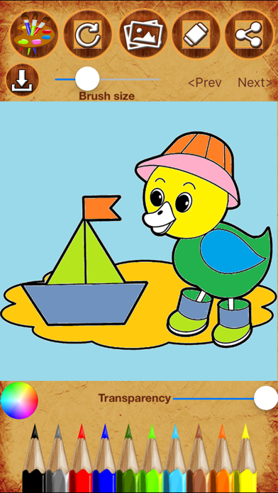 Screenshot #3 pour Kids Drawing Worksheet - Free Drawing Pad for toddler and preschool