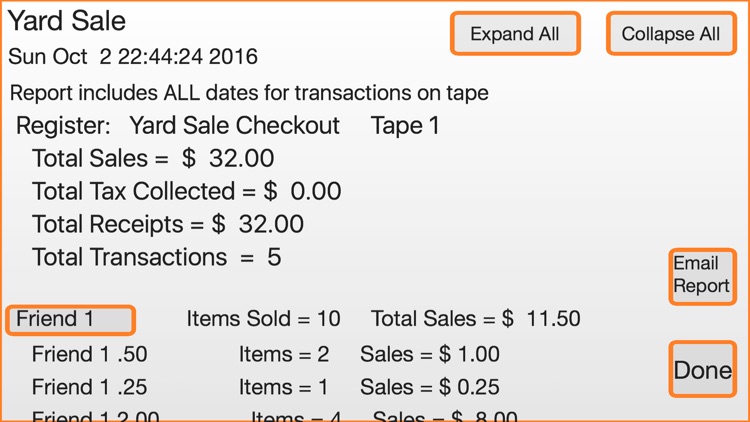 Yard Sale Checkout Register screenshot-3