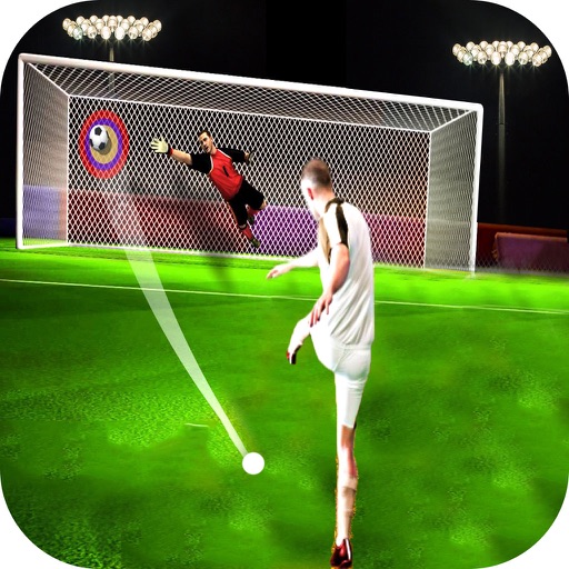 Real Football Penalty Flick : Hero-es Kicks Shots iOS App