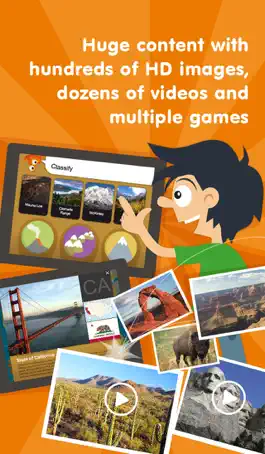 Game screenshot Kids US Atlas - United States Geography Games hack