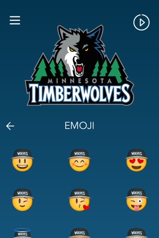 Minnesota Timberwolves Emoji screenshot 3