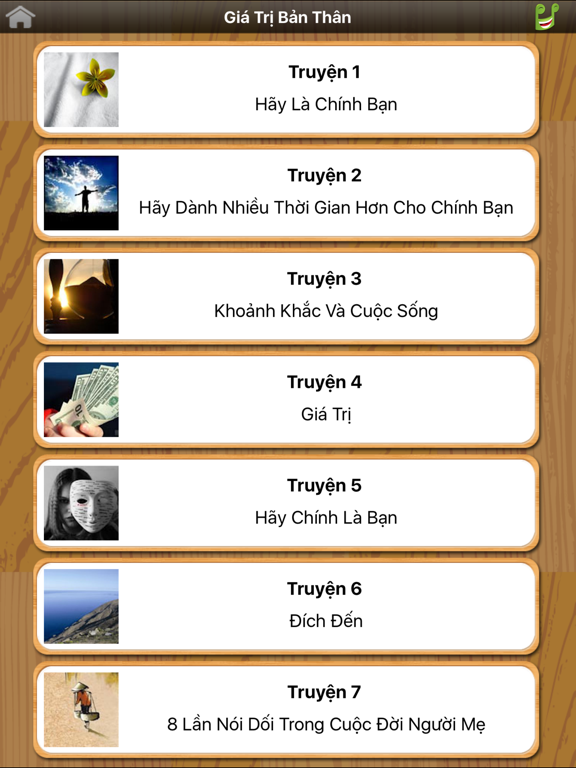 Hạt Giống Tâm Hồn - Những Câu Chuyện Hay Nhất iPad screenshot 5 - Book app