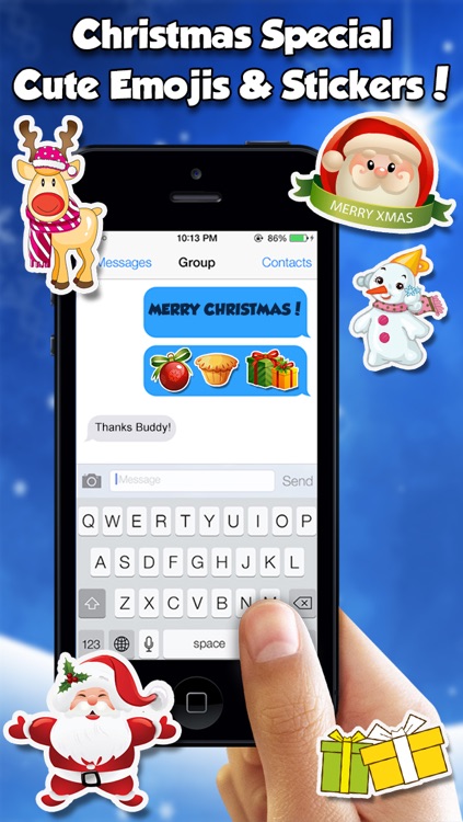 Christmas Emojis & Stickers