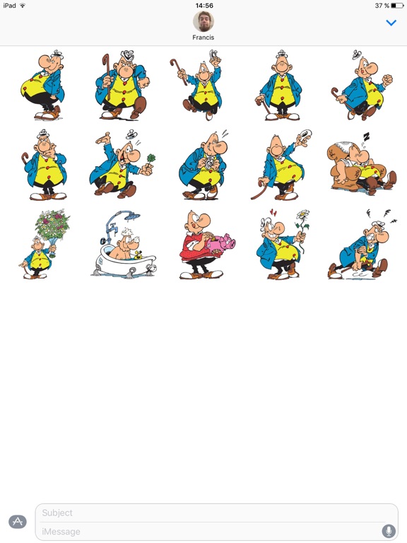 Screenshot #5 pour Achille Talon Stickers