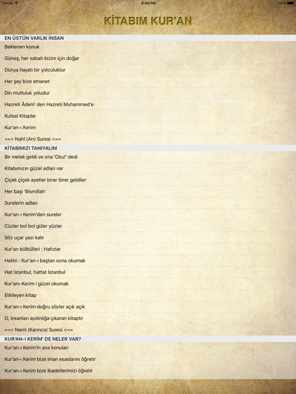 Screenshot #4 pour Kitabım Kur'an