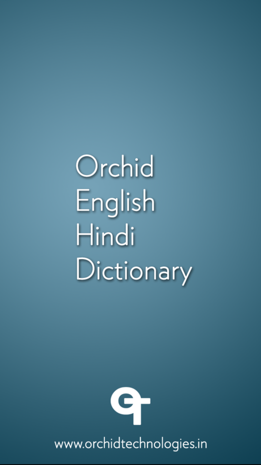 Orchid Hindi Dictionary - 1.2.0 - (iOS)