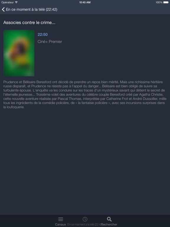 Screenshot #6 pour La Télé France pour iPad
