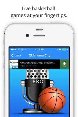 Game screenshot GameDay Pro Basketball Radio - Live Games, Scores, Highlights, News, Stats, and Schedules hack