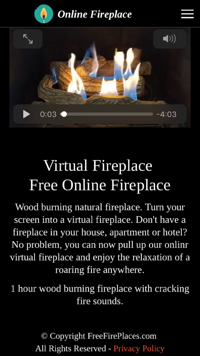 Online Fireplace