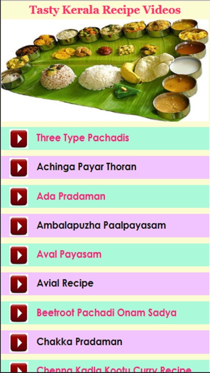 Tasty Kerala Recipe Videos