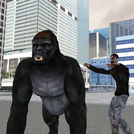 Real Gorilla vs Zombies - City Cheats