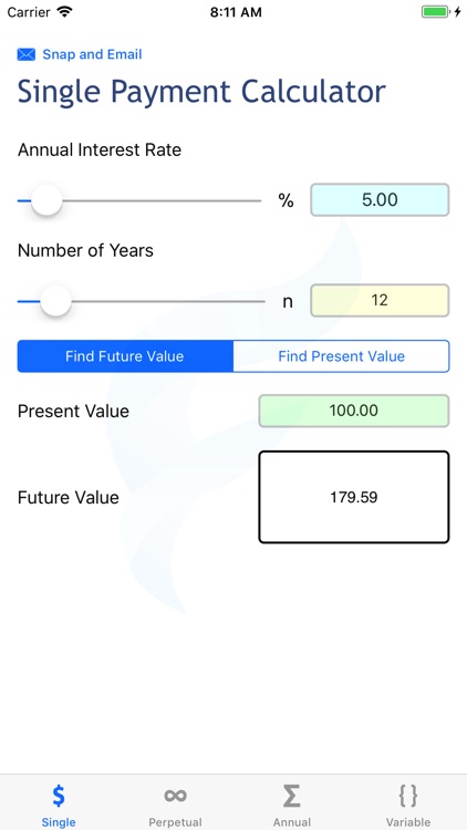 FinCalc TVM screenshot-0