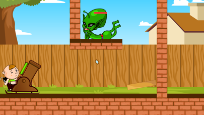 Bombing aliens Game screenshot 2