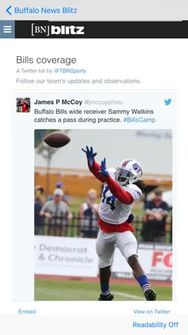 Game screenshot Bills News - A News Reader for Buffalo Bills Fans apk