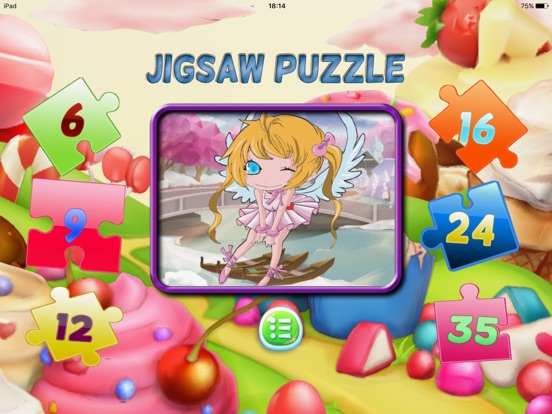子供のためのジグソーパズルアニメパズル学習ゲーム4歳 子供向け無料ゲームのおすすめ画像1