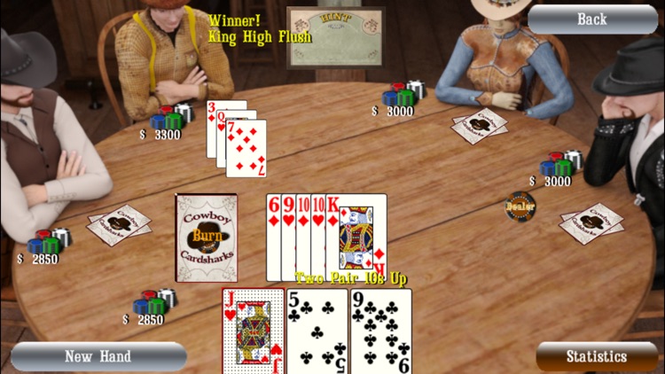 Cowboy Cardsharks Hold'em screenshot-5