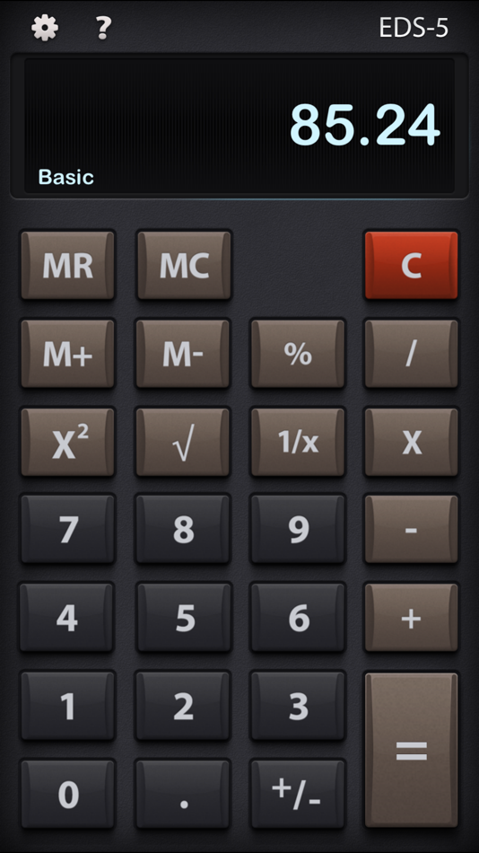 #1. EDS-5 Multifunction Calculator (iOS) 来自: Eighth Day Software, L.L.C.