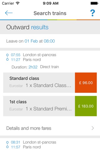 Voyages-sncf UK screenshot 3