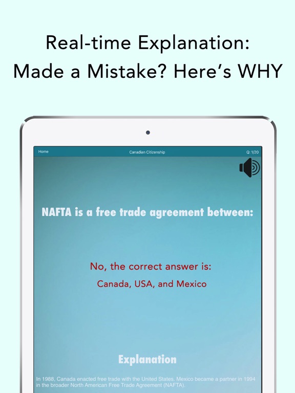 Screenshot #5 pour Canada Citizenship Test