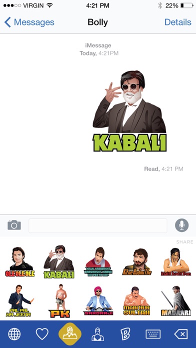 Screenshot #1 pour BollyMoji