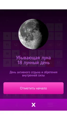 Game screenshot Женский Лунный Календарь apk
