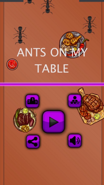 Ants on my table