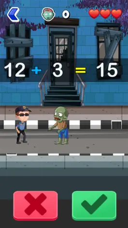 Game screenshot Math vs. Zombies : Math Games apk